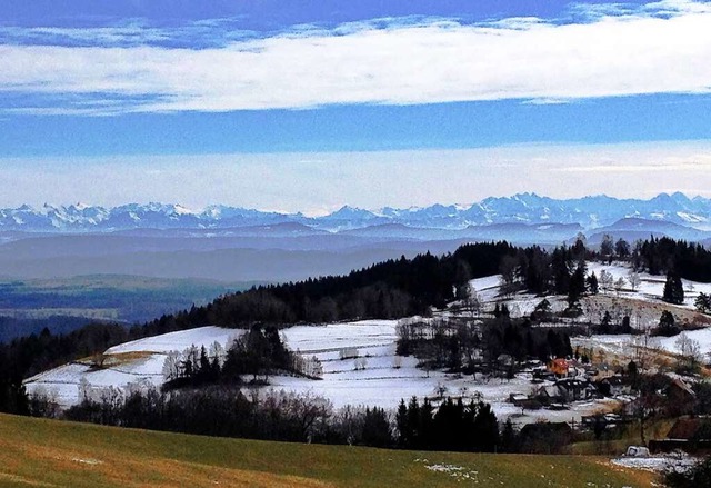 Alpenpanorama.  | Foto: Hannelore Lay