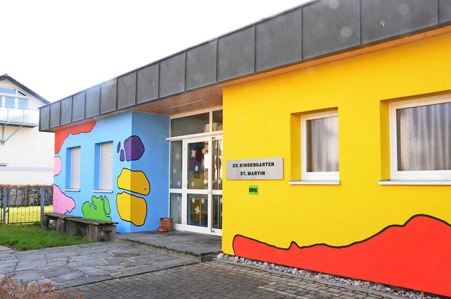 Am Kindergarten St. Martin sollte es r...n, meint Verkehrsplaner Hannes Whrle.  | Foto: Victoria Langelott