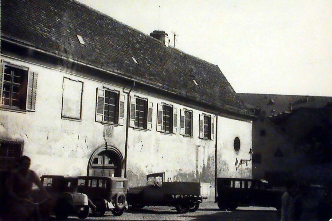 Das vor dem Bombenangriff 1944 entstan...hen Jugendherbergswerks (im Schatten).  | Foto: Archiv Vistatour
