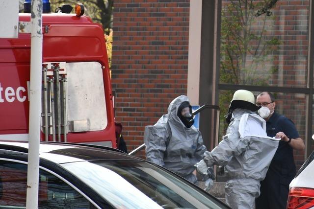 Chlorhaltige Substanz sorgt fr Gefahrguteinsatz in Lrrach