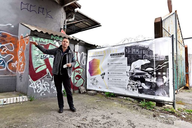 Der Kulturanthropologe Matthias Mller...rmmergrundstcke wieder bebaut wurde.  | Foto: Thomas Kunz