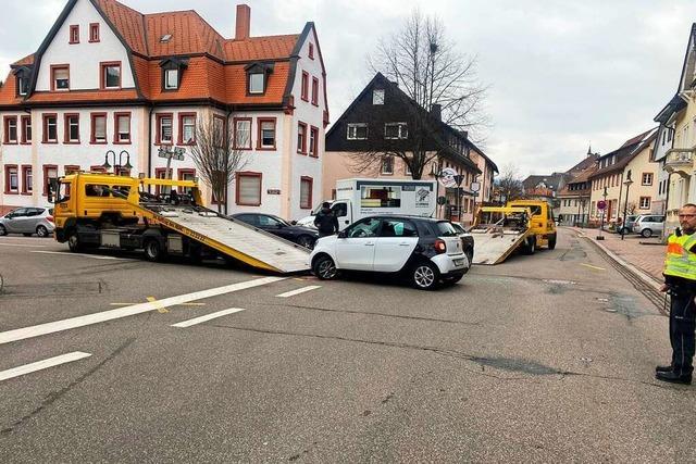 Unfall an heikler Stelle