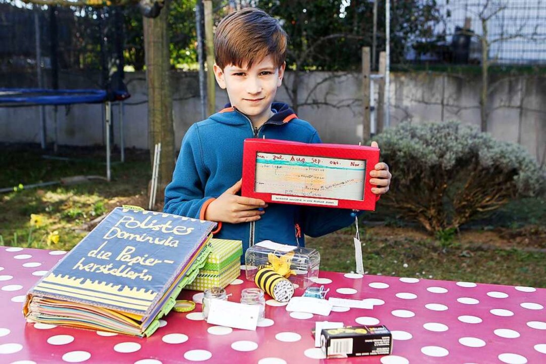 Jacob Huber hat mit seinem Naturtagebu...BUND-Jugend den ersten Preis gewonnen.  | Foto: Daniel Hengst