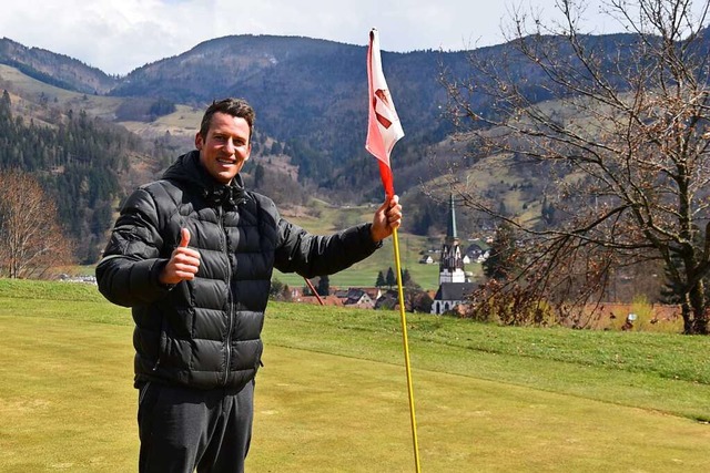 Lars Tobias Kpper lenkt die Geschicke der neuen Golf Schnau GmbH.  | Foto: Nicolai Kapitz