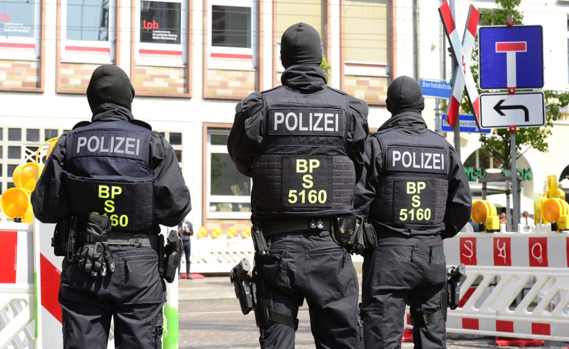 PolizeiEinsatz in Freiburg illegale Einschleusung von Ausländern