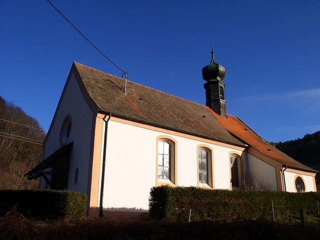 <Text>Seit 80 Jahren stellt sie ein ma...l dar: die  Spielwegkapelle.  </Text>   | Foto: Eberhard Gross