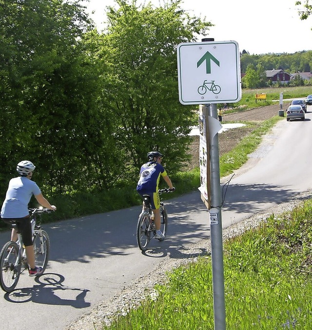 Fr Freizeitradler gibt es im Kreis Wa...rorts noch auf der Strae pendeln.      | Foto: suedkurier