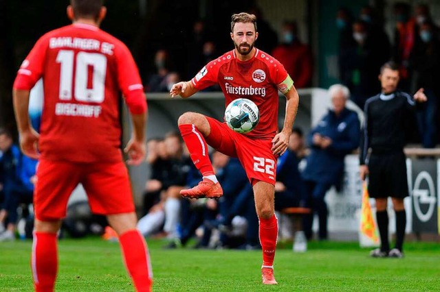 Kapitn Tobias Klein hat seine Gelbspe...n gegen die Saarlnder wieder spielen.  | Foto: Claus G. Stoll