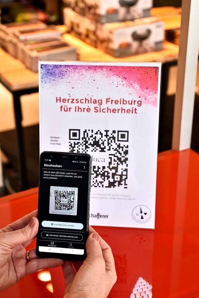 Auch die Hndler der Initiative Herzschlag Freiburg nutzen die App  | Foto: Thomas Kunz