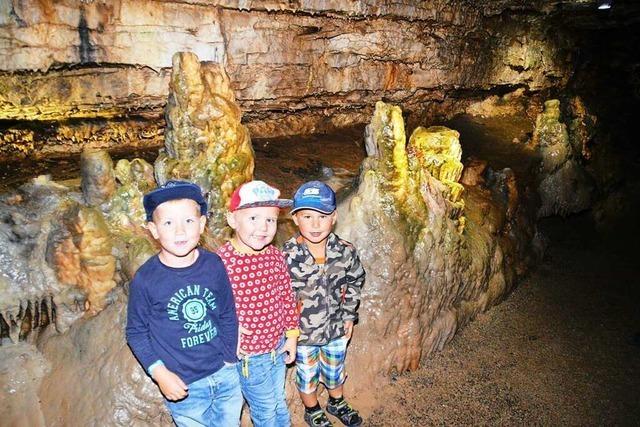 Erdmannshöhle und Liliputbahn in Hasel sind eine tolle Ausflugskombi