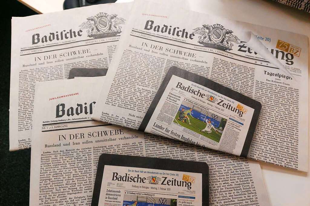 75 Jahre – Die Geschichte Der Badischen Zeitung - Azubi-Leben ...