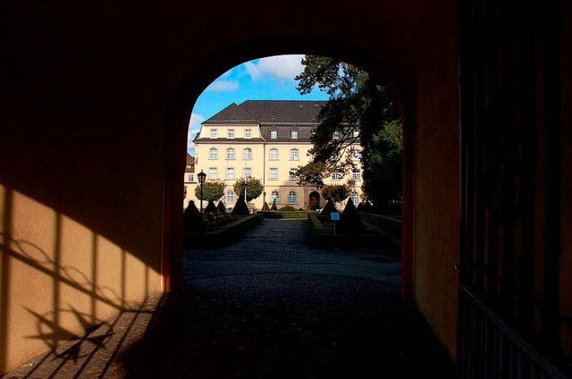 Gerade sieht es dster aus fr die Zukunft des Schlosses.  | Foto: Markus Donner