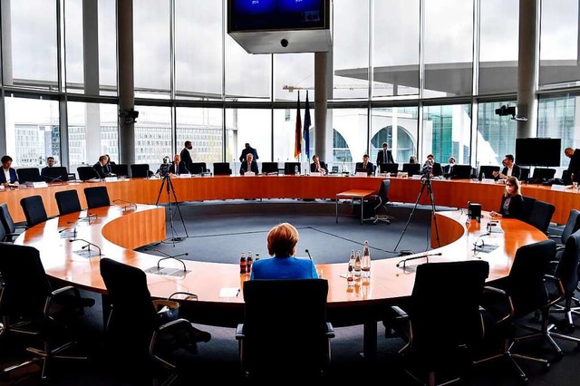 Merkel am Freitag im Wirecard-Untersuchungsausschuss  | Foto: John Macdougall (dpa)