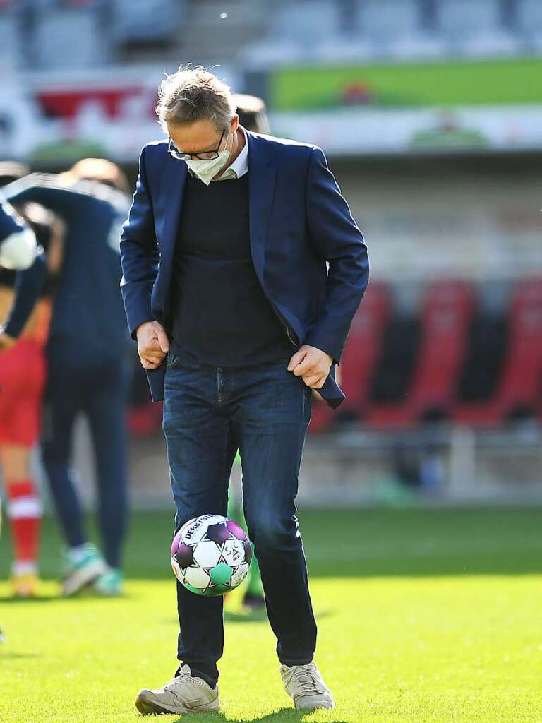 Klemens Hartenbach zeigte sich von seiner fuballerischen Seite.