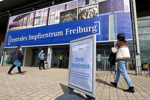 Das Impfzentrum in Freiburg  | Foto: Thomas Kunz
