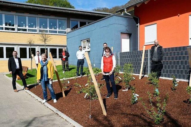 Bei der Grundschule Oberweier knnen Schler werkeln und naschen