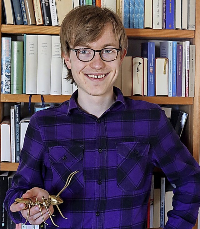 Noah Hohenfeld untersuchte echte Ameisen, nicht diese.  | Foto: Aaron Hohenfeld