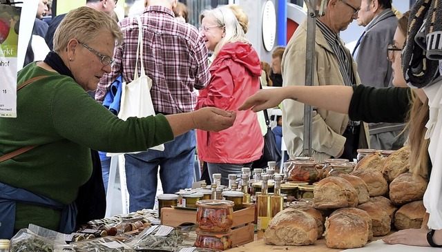 Wegen Corona musste der Naturparkmarkt...hr eine Zwangspause in Wehr einlegen.   | Foto: Hildegard Siebold