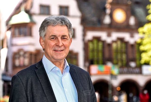 Fhlt sich der Tradition der geschicht...r Stadtverwaltung Freiburg in Pension.  | Foto: Thomas Kunz