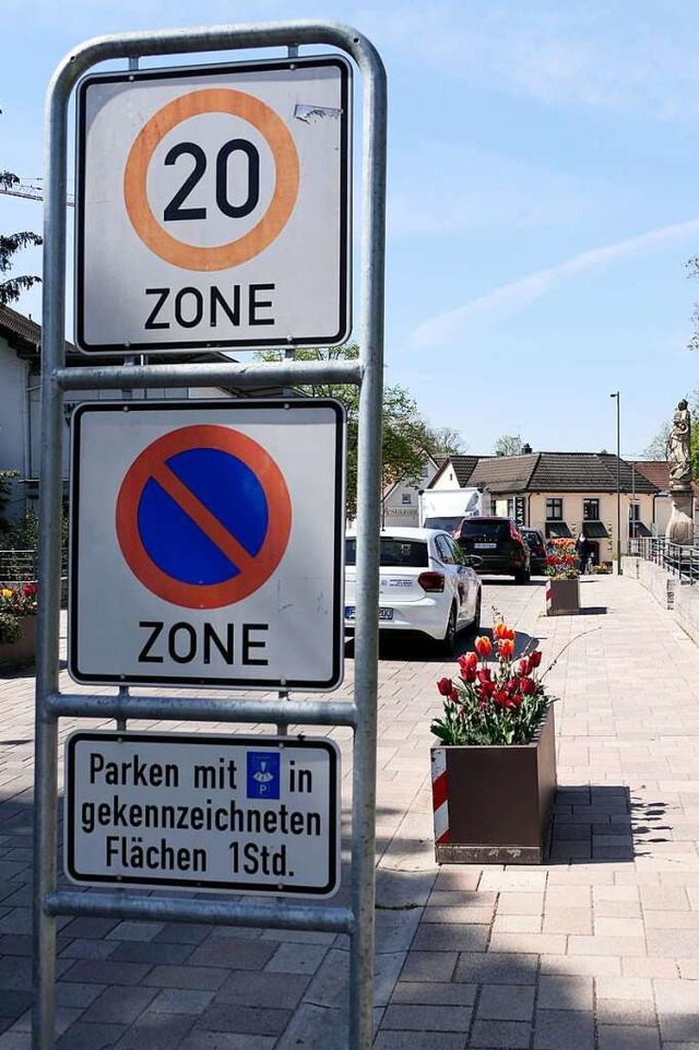 Wie hier in der Tempo-20-Zone auf der ...er Bernhardusbrcke demnchst zugehen.  | Foto: Hans-Peter Mller