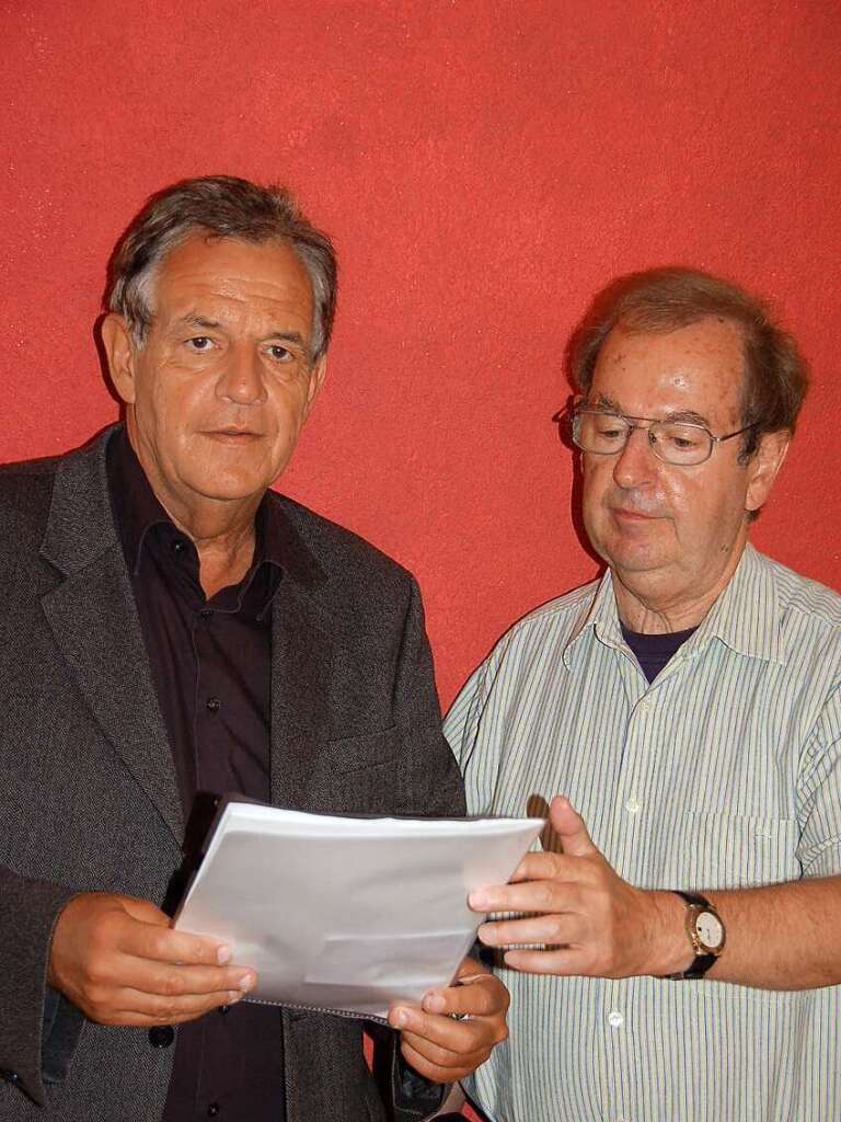 2007: Rainer Stickelberger und Arthur Cremans – zwei SPD-Gren