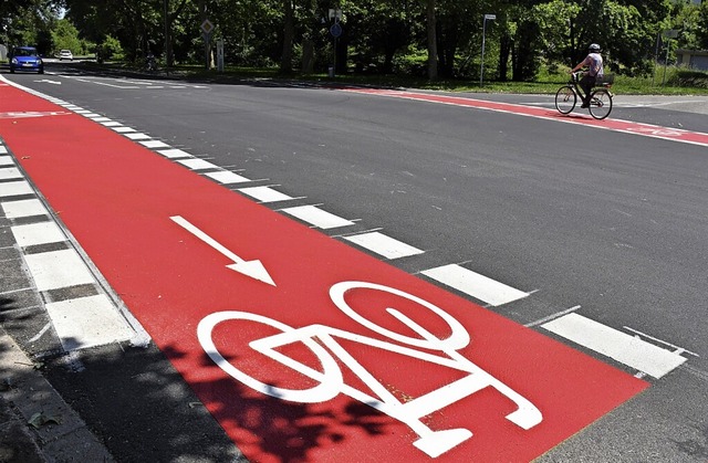 Gegen einen Radschnellweg mitten durch...tsdurchfahrt,  sind die Freien Whler.  | Foto: Barbara Ruda