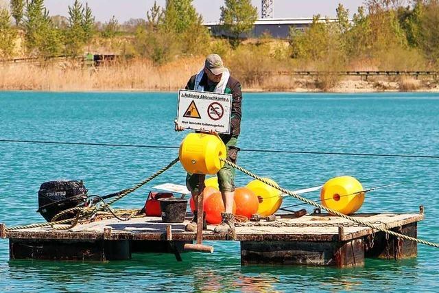 Die Badesaison am Wyhler Baggersee kann kommen