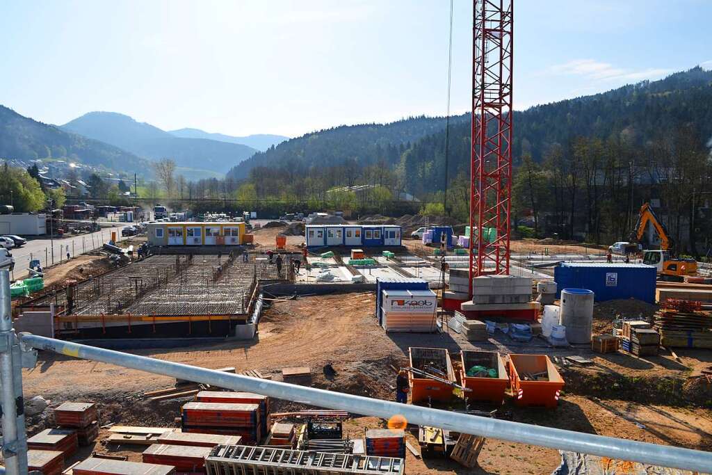 Auf Dem Sauter-Areal In Elzach Sind Die Ersten Fundamente Fertig ...