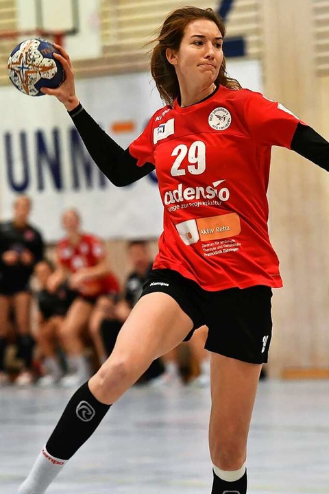 Maja Zeides fllt fr die HSG Freiburg... die kommende Saison bereits zugesagt.  | Foto: Achim Keller