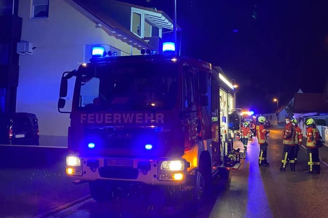 Die Feuerwehren Gottenheim und Btzingen waren im Einsatz.  | Foto: Feuerwehr Gottenheim