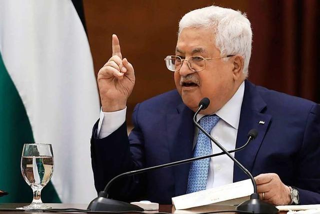 EU enttäuscht über Verschiebung der Palästinenser-Wahl