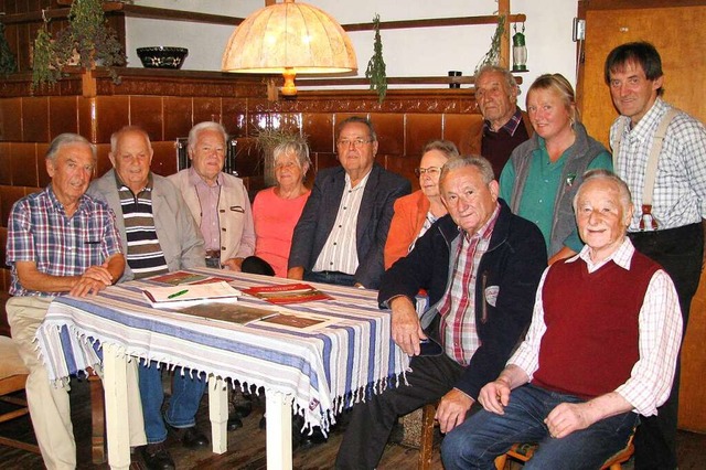 In dieser Bauernstube auf der Milchmat... Walter Wiesler mit am Tisch gesessen.  | Foto: Manfred Lange