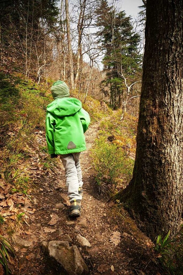 Schmalspur im Wald: Ein echtes Vergngen fr Kinder  | Foto: Silke Kohlmann