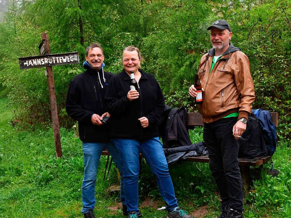 Nicht nur Corona, sondern auch das schlechte Wetter sorgten dafr, dass am Maiwochenende wenig an sonst beliebten Wanderzielen wie der Burg Rtteln los war.