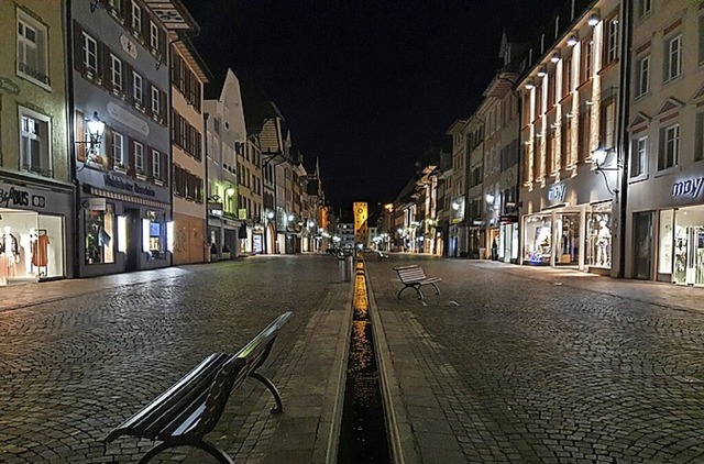 In der Waldshuter Innenstadt darf  kein Alkohol getrunken werden.  | Foto: Juliane Schlichter