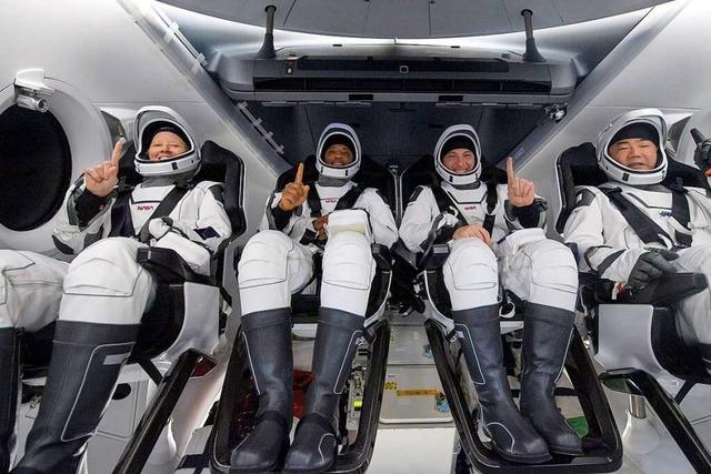 ISS-Astronauten sind nach sechs Monaten im All wieder zurck