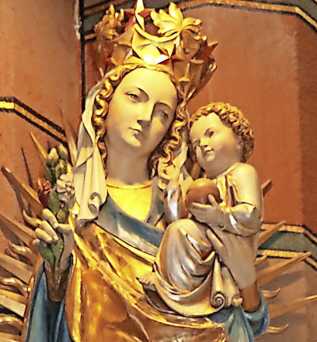 Die Mutter Gottes rckt im Mai deutlic...ituell in den Fokus vieler Katholiken.  | Foto: Martha Weishaar