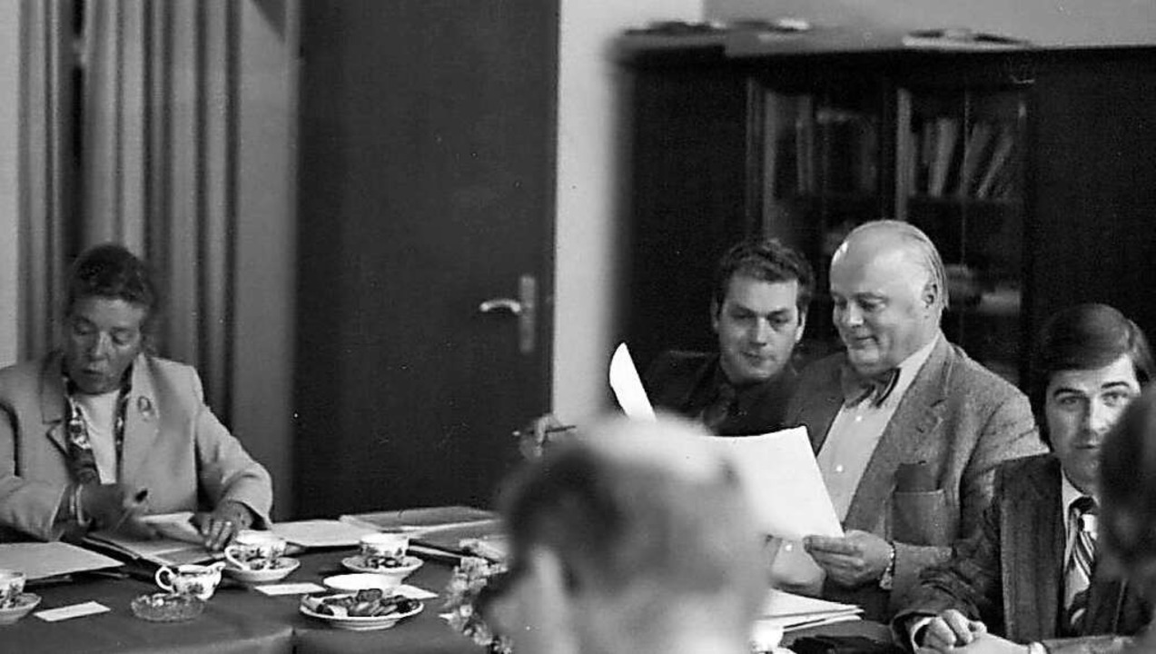 Treffen der Chef-Erfa 14 im Jahr 1974  | Foto: WVIB