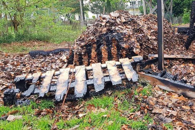 Der Abenteuerspielplatz im Hebelpark ist derzeit zu - das fhrt zu Problemen