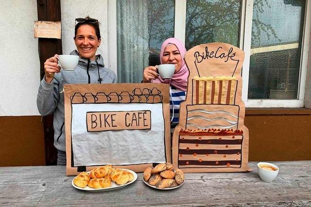 Bike Bridge will Treffen mit einem mobilen Caf ermglichen