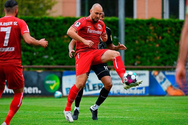 Zweimal erfolgreich gegen Koblenz und ...langt: BSC-Angreifer Santiago Fischer.  | Foto: Claus G. Stoll