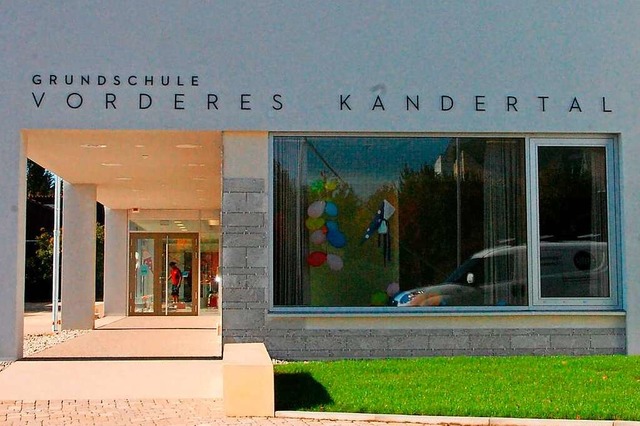 An der Verbandsschule Vorderes Kandert...Infrastruktur wird derzeit geschaffen.  | Foto: Herbert Frey