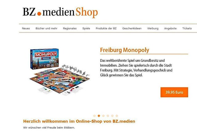 Erhltlich im BZ.medien Shop: Das Freiburg Monopoly-Spiel  | Foto: Hannah B.