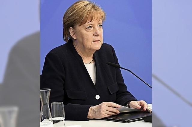 Merkel: Ewige Verantwortung Deutschlands