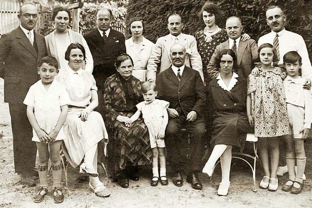 Dieses Familienfoto von 1931  ist Ausg...ine jdische Familie aus Baden&#8220;.  | Foto: Verlag Regionalkultur