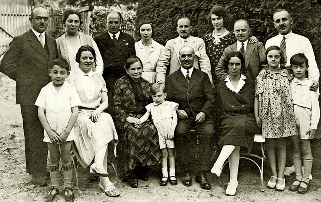 Dieses Familienfoto von 1931  ist Ausg...ine jdische Familie aus Baden&#8220;.  | Foto: Verlag Regionalkultur