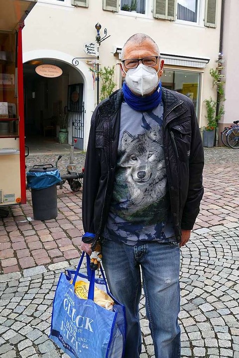 Lothar Volk (71), Waldkirch: Fleisch i...e ich es aber, so oft es geht, stehen.  | Foto: Savanna Cosma