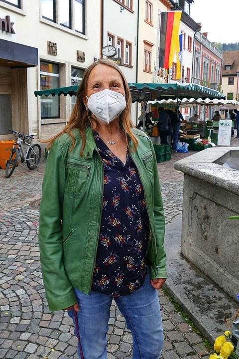 Anna Ladwig (66), Waldkirch: Fr das K...angen, dann bekommen wir das auch hin.  | Foto: Savanna Cosma