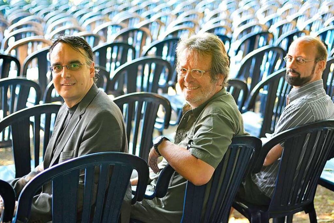Der langjhrige Kinobetreiber Michael ...e (links) und Ludwig Ammann (rechts).   | Foto: Michael Bamberger