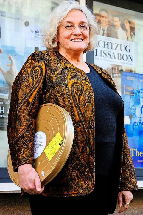 Sie war 55 Jahre lang mit im Boot im T...m Friedrichsbau-Kino: Gabriele Brgel.  | Foto: Thomas Kunz